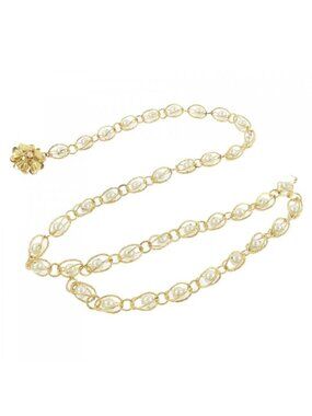 Chanel Vintage Flower Chain Belt